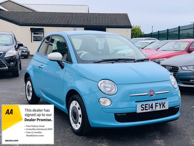 2014 14 Fiat 500 1.2 COLOUR THERAPY 3d 69 BHP