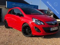 USED 2014 14 VAUXHALL CORSA 1.2 LIMITED EDITION 3d 83 BHP Stunning Bright Flame Red Petrol Corsa