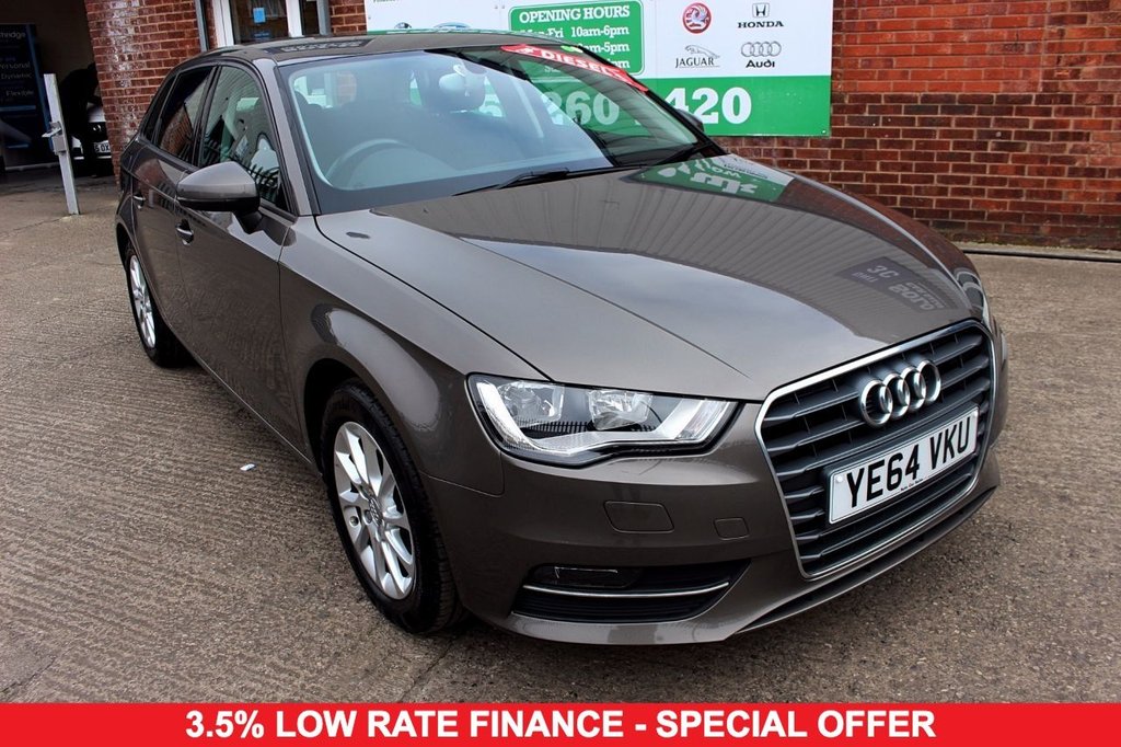 2014 64 AUDI A3 2.0 TDI SPORT 5d 148 BHP