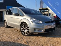 USED 2008 58 FORD S-MAX 2.0 TITANIUM TDCI 5d AUTO 140 BHP Top of the Range Diesel Automatic with Sat Nav and Leather