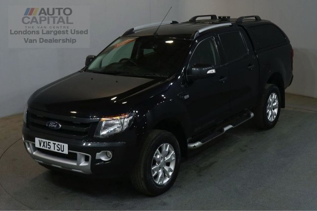 2015 15 FORD RANGER 3.2 WILDTRAK 4X4 DCB TDCI LWB AUTO 197 BHP AIR CON SAT NAV PICK UP