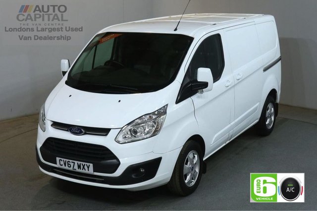2017 67 FORD TRANSIT CUSTOM 2.0 290 LIMITED 130 BHP L1 H1 SWB EURO 6 AIR CON VAN