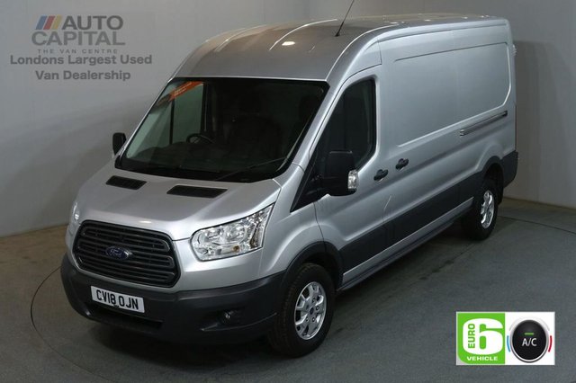 2018 18 FORD TRANSIT 2.0 350 130 BHP TREND L3 H2 LWB M/ROOF AIR CON EURO 6 VAN