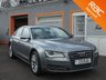 USED 2011 61 AUDI A8 3.0 TDI QUATTRO SE EXECUTIVE 4d AUTO 250 BHP Incredible Value, 7 Service Stamps, 19 inch alloys, Keyless Entry, DVD player