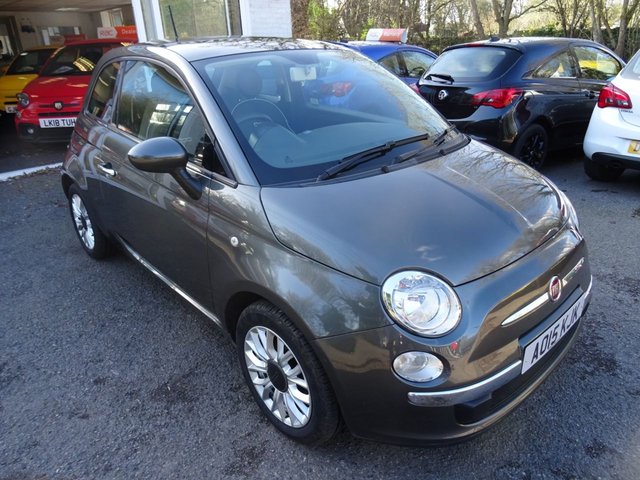 2015 15 Fiat 500 1.2 LOUNGE 3d 69 BHP