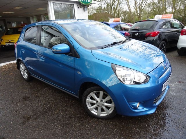 2015 65 Mitsubishi Mirage 1.2 ATTIVO 5d AUTOMATIC 79 BHP