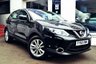 USED 2015 65 NISSAN QASHQAI 1.5 DCI ACENTA SMART VISION 5d 108 BHP STUNNING NISSAN QASHQAI IN PEARL BLACK