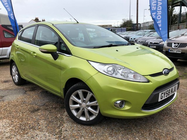 2008 58 Ford Fiesta 1.4 ZETEC 16V 5d 96 BHP