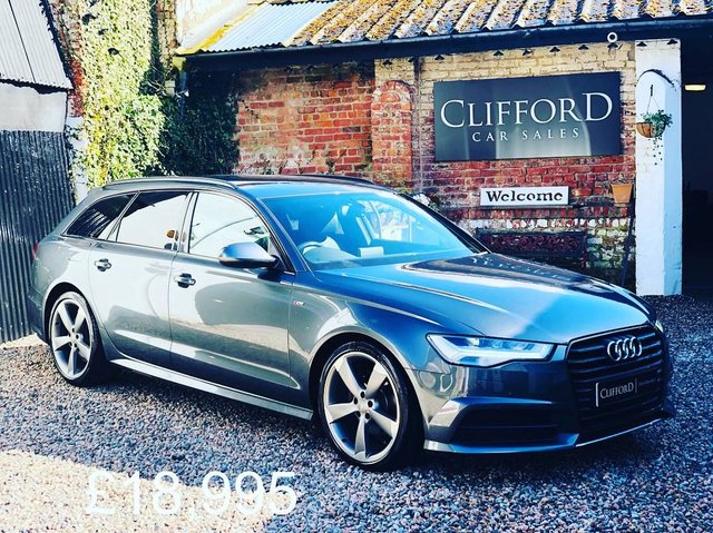 2015 15 Audi A6 2.0 AVANT TDI ULTRA S LINE BLACK EDITION 5d 188 BHP