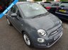 USED 2016 66 FIAT 500 1.2 LOUNGE 3d 69 BHP NEW SHAPE New Shape Model finished in Tech-House Grey! Full Service History (Fiat + ourselves), One Previous Owner, Minimum 8 months MOT, Balance of Fiat Warranty until October 2019! Great fuel economy! Only &pound;20 Road Tax!