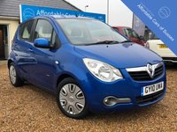 USED 2010 10 VAUXHALL AGILA 1.2 CLUB AC 5d 85 BHP Brilliant Value 5 door Economical Petrol