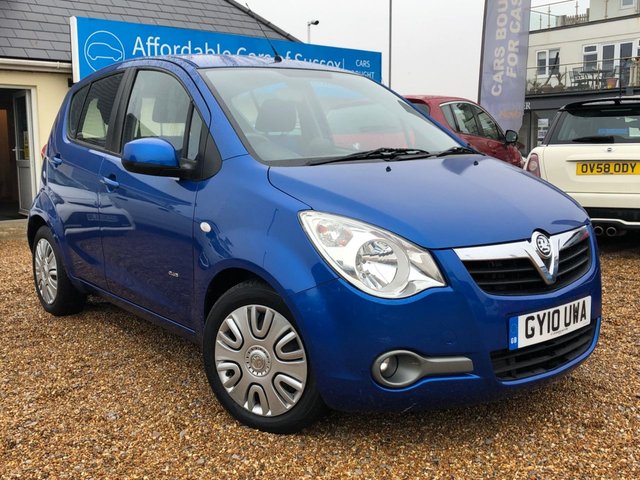 2010 10 Vauxhall Agila 1.2 CLUB AC 5d 85 BHP