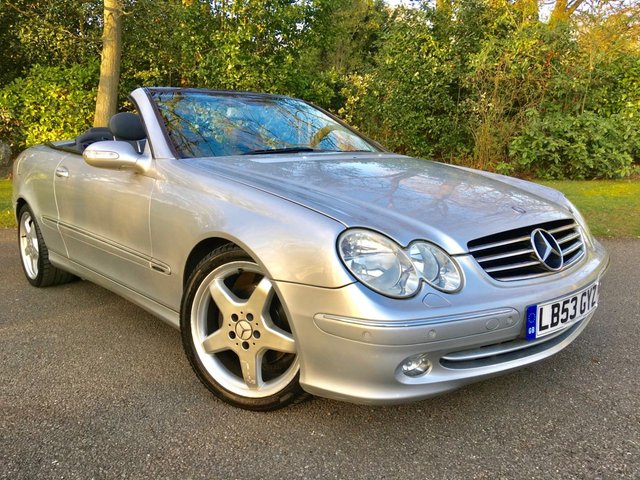 2004 53 Mercedes-Benz Clk 3.2 CLK320 AVANTGARDE 2d AUTO 218 BHP''RETIRED OWNER SINCE 2013/BIG SERVICE @56,435 MILES