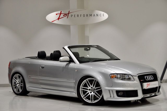 2007 07 Audi Rs4 Cabriolet 4.2 RS4 QUATTRO 2d 420 BHP