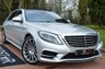 USED 2016 66 MERCEDES-BENZ S CLASS 4.7 S500 AMG Line L (Executive) LWB Saloon 9G-Tronic (s/s) 4dr NAV+CAM.+PAN ROOF+SOFT CLOSE