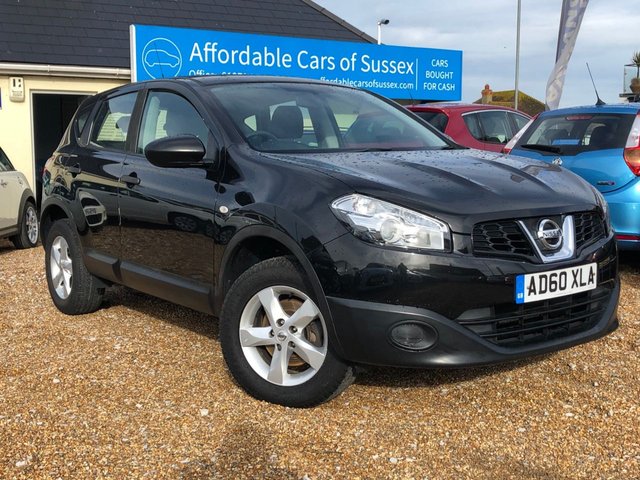 2010 60 Nissan Qashqai 1.6 VISIA 5d 113 BHP