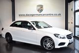 USED 2016 65 MERCEDES-BENZ E CLASS 2.1 E220 BLUETEC AMG NIGHT EDITION 4DR AUTO 174 BHP full service history *NO ADMIN FEES* FINISHED IN STUNNING POLAR WHITE WITH FULL BLACK LEATHER INTERIOR + COMAND SATELLITE NAVIGATION + FULL SERVICE HISTORY + BLUETOOTH + HEATED SEATS + DAB RADIO + CRUISE CONTROL + ELECTRIC FOLDING MIRRORS + NIGHT PACKAGE + ACTIVE PARK ASSIST + 18" ALLOY WHEELS