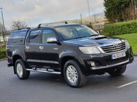 USED 2012 62 TOYOTA HI-LUX 3.0 INVINCIBLE 4X4 D-4D DCB 1d AUTO 169 BHP SAT NAV + R CAMERA ** NO VAT **