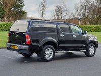 USED 2012 62 TOYOTA HI-LUX 3.0 INVINCIBLE 4X4 D-4D DCB 1d AUTO 169 BHP SAT NAV + R CAMERA ** NO VAT **