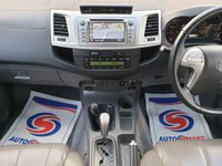 USED 2012 62 TOYOTA HI-LUX 3.0 INVINCIBLE 4X4 D-4D DCB 1d AUTO 169 BHP SAT NAV + R CAMERA ** NO VAT **