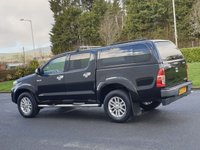 USED 2012 62 TOYOTA HI-LUX 3.0 INVINCIBLE 4X4 D-4D DCB 1d AUTO 169 BHP SAT NAV + R CAMERA ** NO VAT **