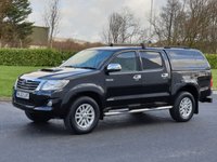 USED 2012 62 TOYOTA HI-LUX 3.0 INVINCIBLE 4X4 D-4D DCB 1d AUTO 169 BHP SAT NAV + R CAMERA ** NO VAT **