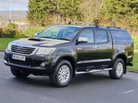 USED 2012 62 TOYOTA HI-LUX 3.0 INVINCIBLE 4X4 D-4D DCB 1d AUTO 169 BHP SAT NAV + R CAMERA ** NO VAT **