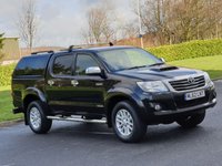USED 2012 62 TOYOTA HI-LUX 3.0 INVINCIBLE 4X4 D-4D DCB 1d AUTO 169 BHP SAT NAV + R CAMERA ** NO VAT **
