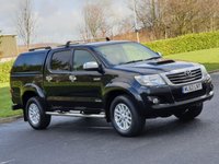 USED 2012 62 TOYOTA HI-LUX 3.0 INVINCIBLE 4X4 D-4D DCB 1d AUTO 169 BHP SAT NAV + R CAMERA ** NO VAT **