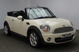 USED 2013 13 MINI CONVERTIBLE 1.6 COOPER 2DR CHILI PACK 122 BHP FULL SERVICE HISTORY FULL SERVICE HISTORY + HALF LEATHER SEATS + PARKING SENSOR + BLUETOOTH + CRUISE CONTROL + CLIMATE CONTROL + DAB RADIO + MULTI FUNCTION WHEEL + RADIO/CD/AUX/USB + ELECTRIC WINDOWS + ELECTRIC MIRRORS + 16 INCH ALLOY WHEELS