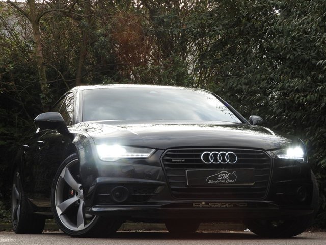 2015 15 Audi A7 3.0 SPORTBACK BiTDi QUATTRO S LINE BLACK ED 5d AUTO 315 BHP