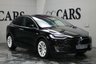 USED 2018 18 TESLA MODEL X 75D 5 DOOR AUTO High Performance Supercar Acceleration with Zero Exhaust Emissions and the additional Benefits of All-Wheel Drive. This High Spec Model X is in Superb Condition and is Loaded with Intuitive Tech. Presented in Solid Black with Black Leather/Cloth Interior, Dark Ash Wood Décor and Heated Seats. Features Include 20 Inch Alloy Wheels, Panoramic Windscreen, Remote Power Falcon Wing Doors, 17 Inch Touch Screen with Google Maps, Front & Rear Parking with Surround Cameras, Free Spotify Music, Bluetooth