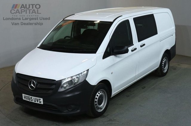 2015 65 MERCEDES-BENZ VITO 1.6 111 CDI 114 BHP LWB 6d COMBI 6 SEATER AIR CON
