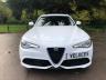 USED 2017 17 ALFA ROMEO GIULIA 2.0 Veloce Saloon 4dr Petrol Auto (s/s) (141 g/km, 280 bhp) ..FULL RED LEATHER...