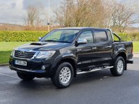 USED 2012 12 TOYOTA HI-LUX 3.0 INVINCIBLE 4X4 D-4D DCB 1d 169 BHP T, BELT CHANGED ! SAT NAV ** NO VAT