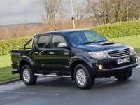 USED 2012 12 TOYOTA HI-LUX 3.0 INVINCIBLE 4X4 D-4D DCB 1d 169 BHP T, BELT CHANGED ! SAT NAV ** NO VAT