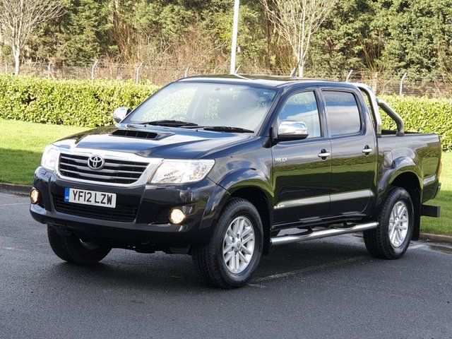 2012 12 Toyota HI-Lux 3.0 INVINCIBLE 4X4 D-4D DCB 1d 169 BHP