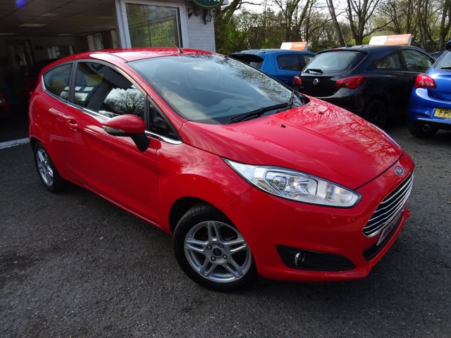 2014 63 Ford Fiesta 1.2 ZETEC 3d 81 BHP