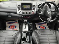 USED 2014 14 MITSUBISHI L200 2.5 DI-D 4X4 BARBARIAN LB DCB 1d AUTO 175 BHP HEATED LEATHER + SAT NAV ** NO VAT