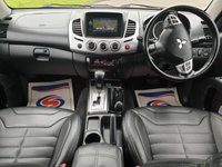 USED 2014 14 MITSUBISHI L200 2.5 DI-D 4X4 BARBARIAN LB DCB 1d AUTO 175 BHP HEATED LEATHER + SAT NAV ** NO VAT