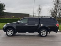 USED 2014 14 MITSUBISHI L200 2.5 DI-D 4X4 BARBARIAN LB DCB 1d AUTO 175 BHP HEATED LEATHER + SAT NAV ** NO VAT