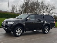 USED 2014 14 MITSUBISHI L200 2.5 DI-D 4X4 BARBARIAN LB DCB 1d AUTO 175 BHP HEATED LEATHER + SAT NAV ** NO VAT