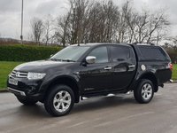 USED 2014 14 MITSUBISHI L200 2.5 DI-D 4X4 BARBARIAN LB DCB 1d AUTO 175 BHP HEATED LEATHER + SAT NAV ** NO VAT