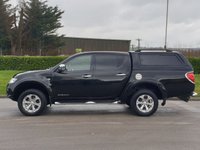 USED 2014 14 MITSUBISHI L200 2.5 DI-D 4X4 BARBARIAN LB DCB 1d AUTO 175 BHP HEATED LEATHER + SAT NAV ** NO VAT