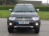 USED 2014 14 MITSUBISHI L200 2.5 DI-D 4X4 BARBARIAN LB DCB 1d AUTO 175 BHP HEATED LEATHER + SAT NAV ** NO VAT