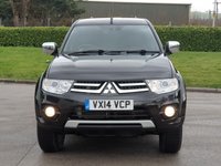 USED 2014 14 MITSUBISHI L200 2.5 DI-D 4X4 BARBARIAN LB DCB 1d AUTO 175 BHP HEATED LEATHER + SAT NAV ** NO VAT