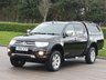 USED 2014 14 MITSUBISHI L200 2.5 DI-D 4X4 BARBARIAN LB DCB 1d AUTO 175 BHP HEATED LEATHER + SAT NAV ** NO VAT