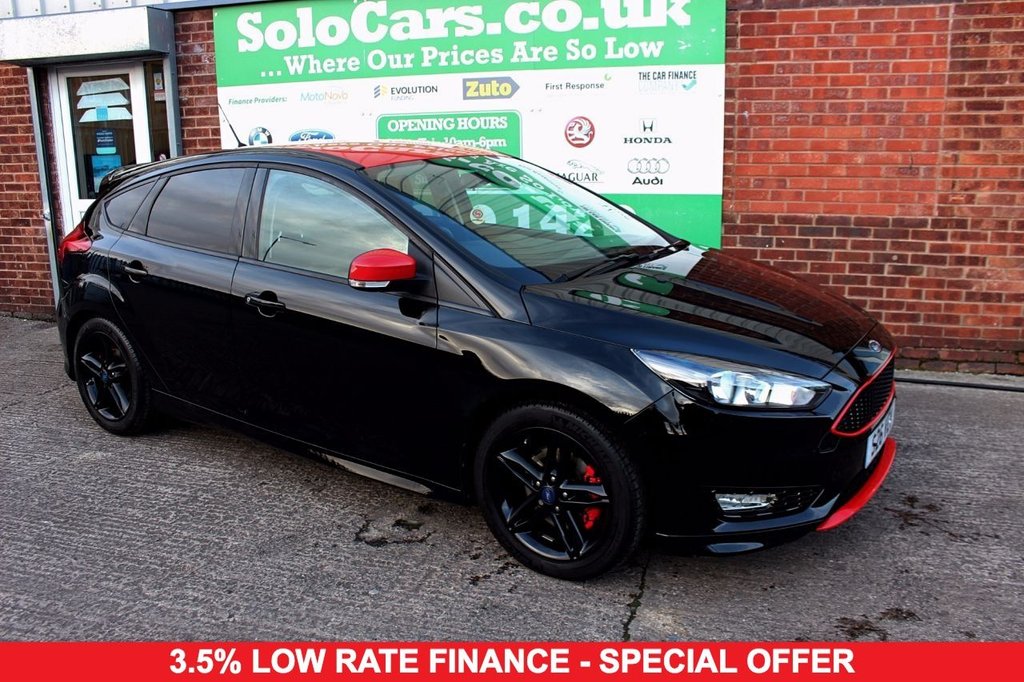 2016 16 FORD FOCUS 1.5 ZETEC S BLACK EDITION 5d 180 BHP