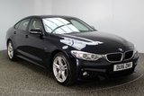 USED 2016 16 BMW 4 SERIES GRAN COUPE 3.0 430D XDRIVE M SPORT GRAN COUPE 4DR AUTO 255 BHP FULL SERVICE HISTORY 1 OWNER FULL SERVICE HISTORY + HEATED LEATHER SEATS + SATELLITE NAVIGATION PROFESSIONAL + REVERSE CAMERA + BLUETOOTH + PARKING SENSOR + CRUISE CONTROL + CLIMATE CONTROL + MULTI FUNCTION WHEEL + DAB RADIO + XENON HEADLIGHTS + ELECTRIC WINDOWS + ELECTRIC MIRRORS + 18 INCH ALLOY WHEELS