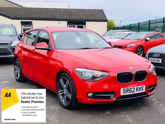 2012 62 BMW 1 Series 1.6 116I SPORT 5d 135 BHP